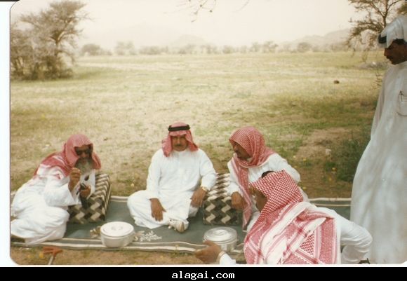 سليمان المحارب وغالي المحارب يرحمهما الله ونزال العبدالله وشريان الجزاع ومشل الدواس