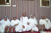 زيارة الشيخ مبارك الخليفة ال ثاني  لديوانية سعدون الرماحي وطويلع الرماحي