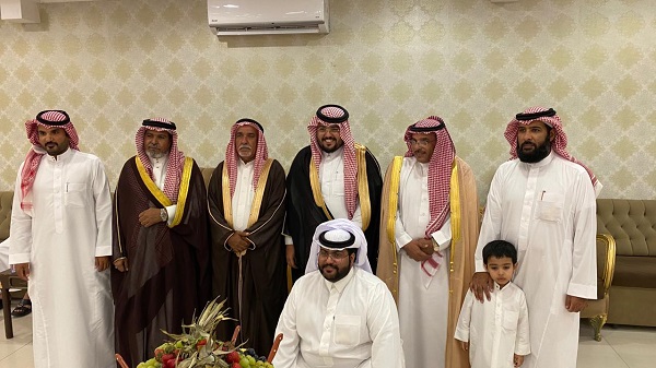 سعد بن محمد الحطاب يحتفل بزواج نجله الشاب "عمر"