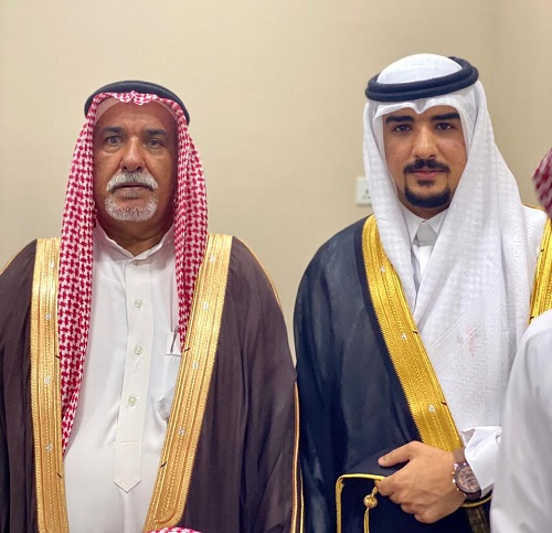 دغيم بن محمد الحطاب يحتفل بزواج ابنه "سيف"