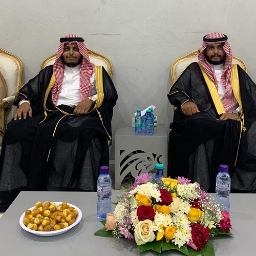 الشيخ عواد بن مجاهد السرعوفي يحتفل بزواج أبنائه " سعود " و " إبراهيم"