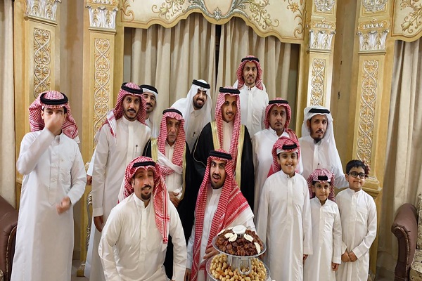 مشاري بن سعود سراي آل عجي يحتفل بزواجه