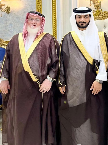 صويلح بن سعود الطعيميس يحتفل بزواج ابنه "محمد"