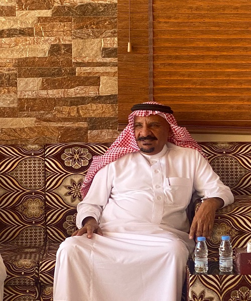 الشيخ فهد الثنيان يزور الخال صويلح الطعيميس  على شبته صباح الجمعة