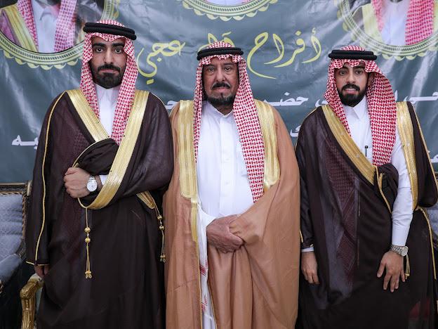 محمد بن سراي المشحن آل عجي يحتفل بزواج أبنائه